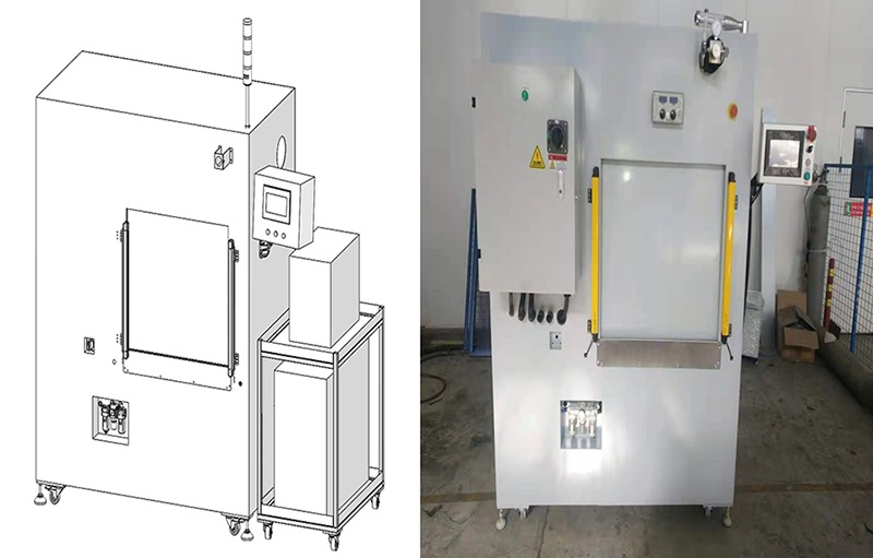 受ITT（中國）精密機(jī)械有限公司委托，自主研發(fā)設(shè)計(jì)，出口至印度ITT關(guān)聯(lián)工廠