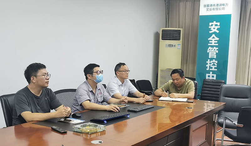 蘇州前迅機(jī)電與張家港市港源電力就鋸樹機(jī)器人項(xiàng)目達(dá)成合作