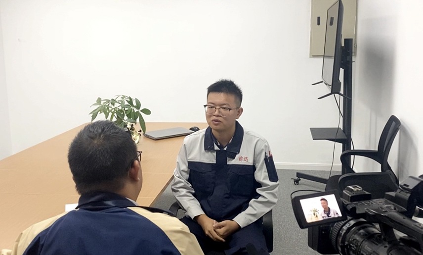 張家港電視臺(tái)采訪花絮3