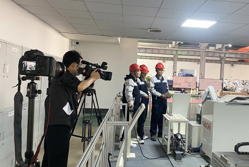 張家港電視臺(tái)采訪花絮4