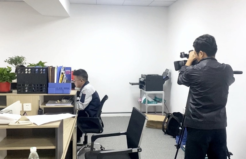 張家港電視臺(tái)采訪花絮5