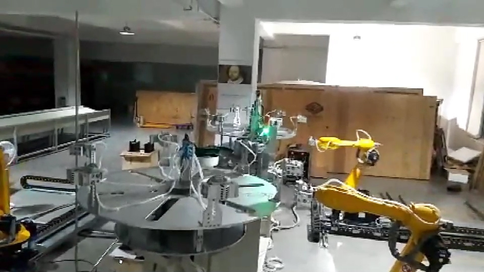 中車三維彎管內(nèi)腔清洗自動(dòng)線