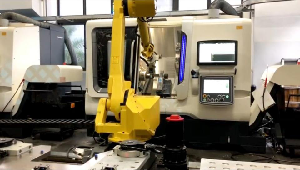 M-710iC/45自動化機床上下料