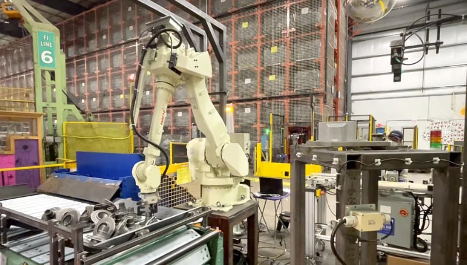 MC35自動化拾取檢測加工件