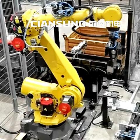 發(fā)那科關(guān)節(jié)臂機器人上下料工作站