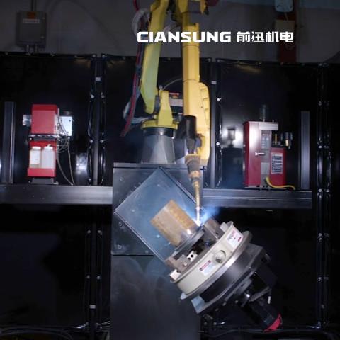 發(fā)那科激光焊接機械手工作站