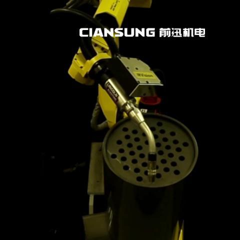 發(fā)那科弧焊機械臂工作站