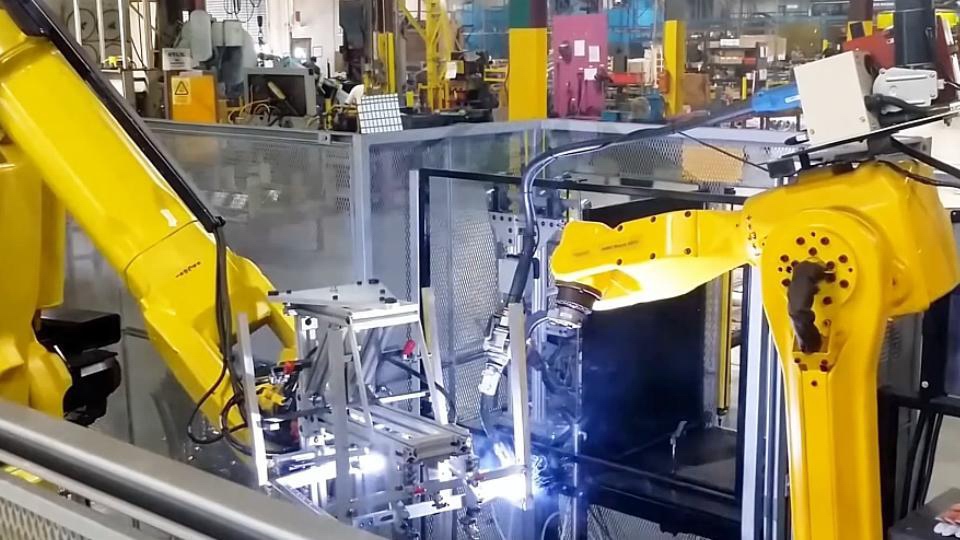 零件加工自動(dòng)化弧焊焊縫